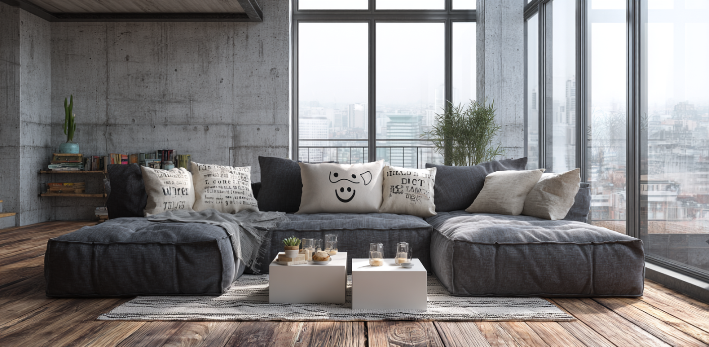 Vue sur les toits de Paris au coucher du soleil